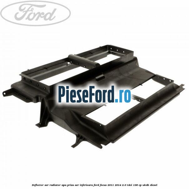 Deflector aer radiator apa, priza aer inferioara Ford Focus 2011-2014 2.0 TDCi 136 cp UKDB diesel