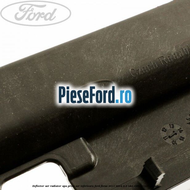 Deflector aer radiator apa, priza aer inferioara Ford Focus 2011-2014 2.0 TDCi 163 cp Deflector aer radiator apa, priza aer inferioara Ford Focus 2011-2014 2.0 TDCi 163 cp TXDB diesel