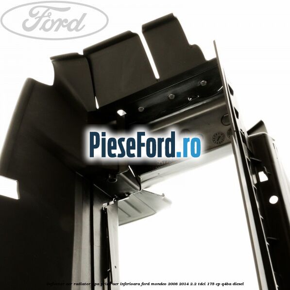Deflector aer radiator apa priza aer inferioara Ford Mondeo 2008-2014 2.2 TDCi 175 cp Q4BA diesel