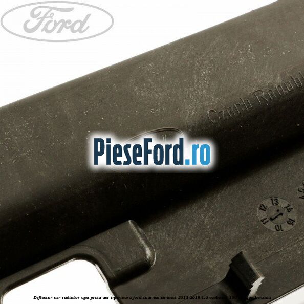 Deflector aer radiator apa, priza aer inferioara Ford Tourneo Connect 2013-2018 1.6 EcoBoost 150 cp JQGA benzina