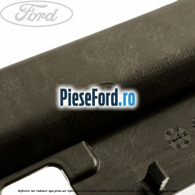 Deflector aer radiator apa, priza aer inferioara Ford Transit Connect 2013-2018 1.5 TDCi 120 cp XWGA, XWGB, XWGC diesel