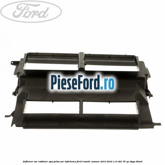 Deflector aer radiator apa, priza aer inferioara Ford Transit Connect 2013-2018 1.6 TDCi 75 cp UBGA diesel