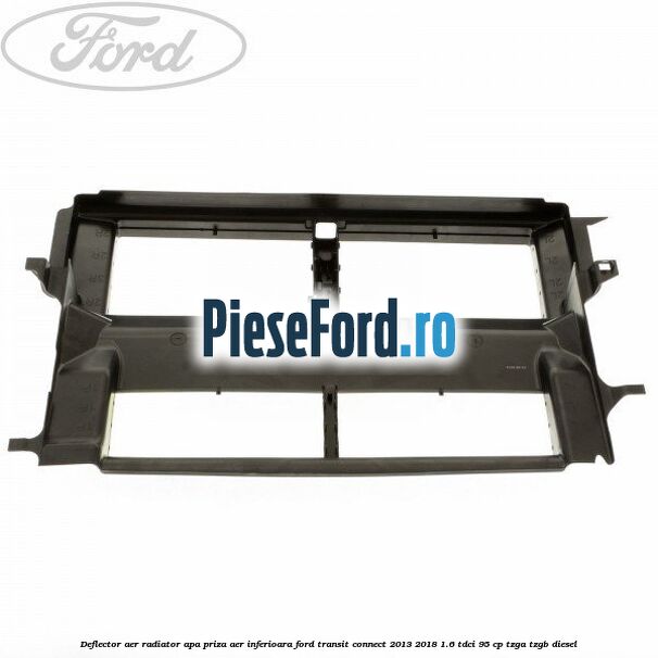 Deflector aer radiator apa, priza aer inferioara Ford Transit Connect 2013-2018 1.6 TDCi 95 cp TZGA, TZGB diesel