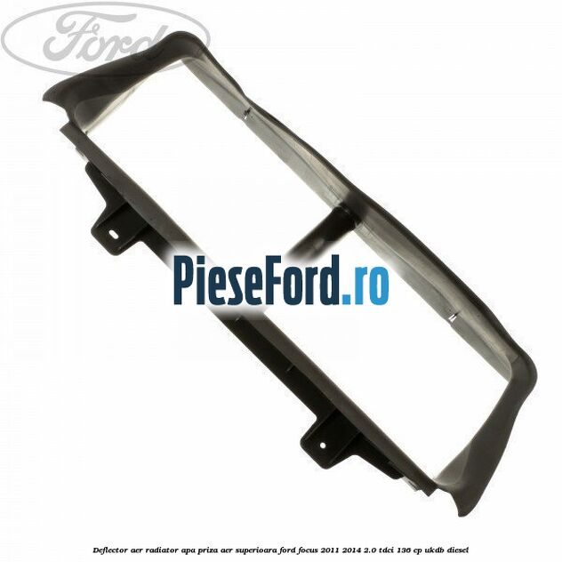 Deflector aer radiator apa priza aer superioara Ford Focus 2011-2014 2.0 TDCi 136 cp UKDB diesel