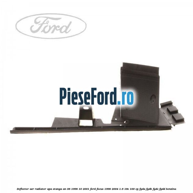 Deflector aer radiator apa stanga an 08/1998-10/2001 Ford Focus 1998-2004 1.6 16V 100 cp