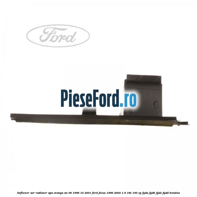Deflector aer radiator apa stanga an 08/1998-10/2001 Ford Focus 1998-2004 1.6 16V 100 cp FYDA, FYDB, FYDC, FYDD benzina