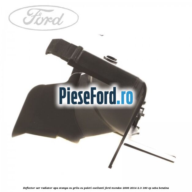 Deflector aer radiator apa stanga cu grila cu paleti oscilanti Ford Mondeo 2008-2014 2.3 160 cp Deflector aer radiator apa stanga cu grila cu paleti oscilanti Ford Mondeo 2008-2014 2.3 160 cp SEBA benzina