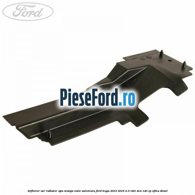 Deflector aer radiator apa stanga cutie automata Ford Kuga 2013-2016 2.0 TDCi 4x4 140 cp UFMA diesel