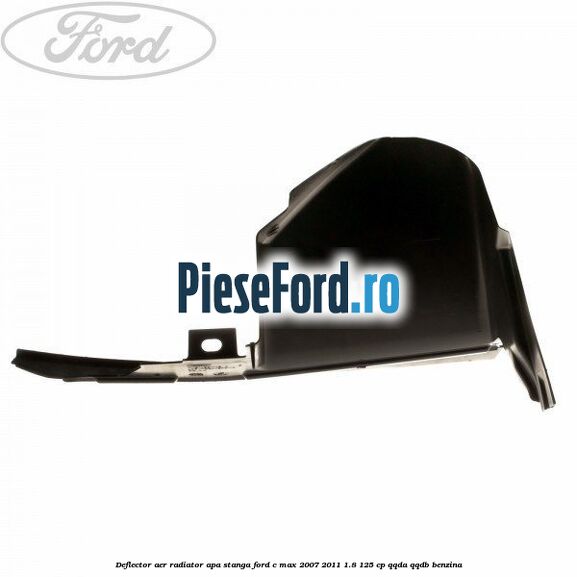 Deflector aer radiator apa stanga Ford C-Max 2007-2011 1.8 125 cp QQDA, QQDB benzina