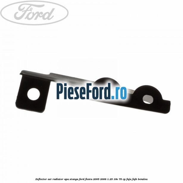 Deflector aer radiator apa stanga Ford Fiesta 2005-2008 1.25 16V 75 cp FUJA, FUJB benzina