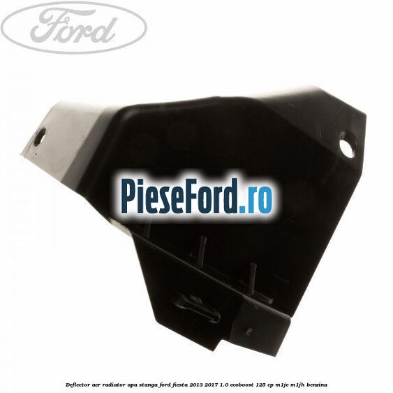 Deflector aer radiator apa stanga Ford Fiesta 2013-2017 1.0 EcoBoost 125 cp