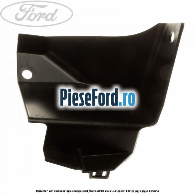Deflector aer radiator apa stanga Ford Fiesta 2013-2017 1.0 Sport 140 cp YYJA, YYJB benzina
