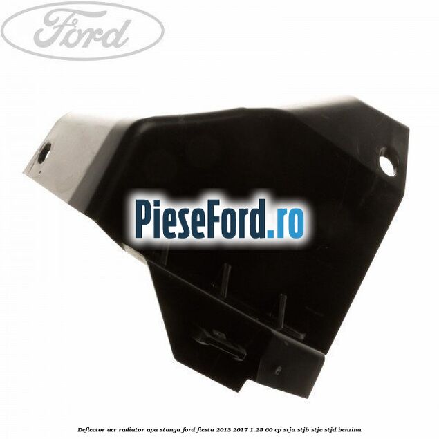 Deflector aer radiator apa stanga Ford Fiesta 2013-2017 1.25 60 cp