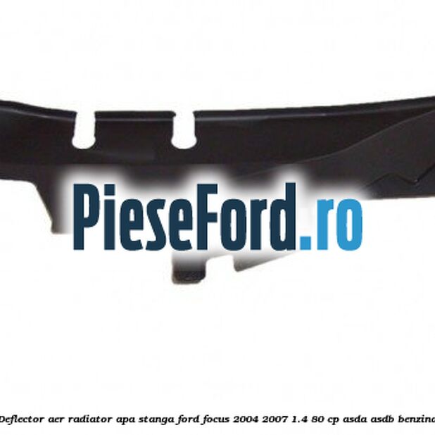 Deflector aer radiator apa stanga Ford Focus 2004-2007 1.4 80 cp ASDA, ASDB benzina
