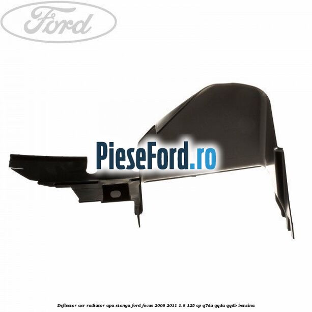 Deflector aer radiator apa stanga Ford Focus 2008-2011 1.8 125 cp Q7DA, QQDA, QQDB benzina