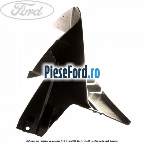 Deflector aer radiator apa stanga Ford Focus 2008-2011 1.8 125 cp Q7DA, QQDA, QQDB benzina