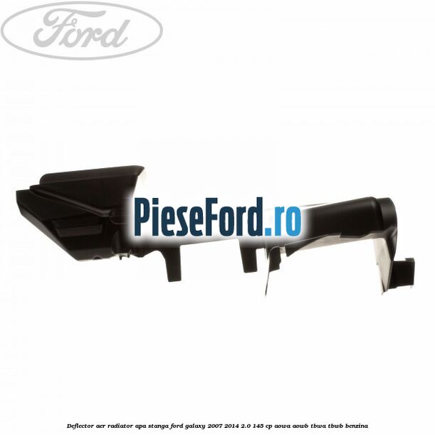 Deflector aer radiator apa stanga Ford Galaxy 2007-2014 2.0 145 cp AOWA, AOWB, TBWA, TBWB benzina