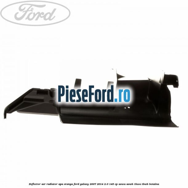 Deflector aer radiator apa stanga Ford Galaxy 2007-2014 2.0 145 cp AOWA, AOWB, TBWA, TBWB benzina