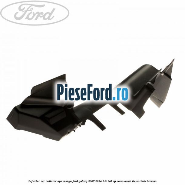 Deflector aer radiator apa stanga Ford Galaxy 2007-2014 2.0 145 cp AOWA, AOWB, TBWA, TBWB benzina