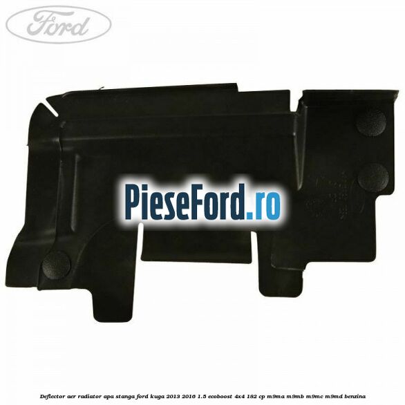 Deflector aer radiator apa stanga Ford Kuga 2013-2016 1.5 EcoBoost 4x4 182 cp M9MA, M9MB, M9MC, M9MD benzina