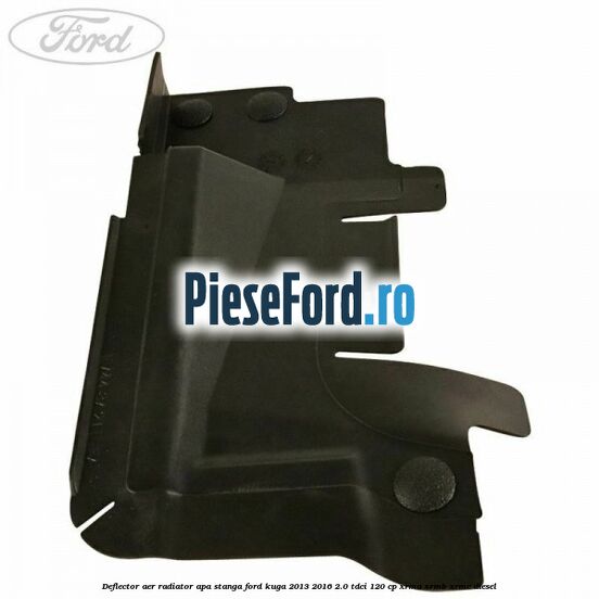 Deflector aer radiator apa stanga Ford Kuga 2013-2016 2.0 TDCi 120 cp XRMA, XRMB, XRMC diesel