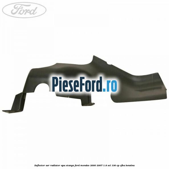 Deflector aer radiator apa stanga Ford Mondeo 2000-2007 1.8 SCi 130 cp CFBA benzina