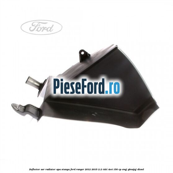 Deflector aer radiator apa stanga Ford Ranger 2012-2015 2.2 TDCi 4x4 150 cp ENQJ, GBVAJQJ diesel