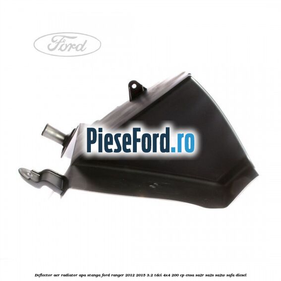 Deflector aer radiator apa stanga Ford Ranger 2012-2015 3.2 TDCi 4x4 200 cp ENSA, SA2R, SA2S, SA2W, SAFA diesel