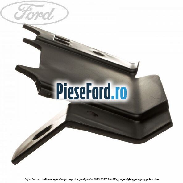 Deflector aer radiator apa stanga superior Ford Fiesta 2013-2017 1.4 97 cp RTJA, RTJB, SPJA, SPJC, SPJE benzina