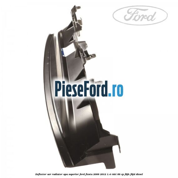 Deflector aer radiator apa superior Ford Fiesta 2008-2012 1.4 TDCi 68 cp F6JB, F6JD diesel