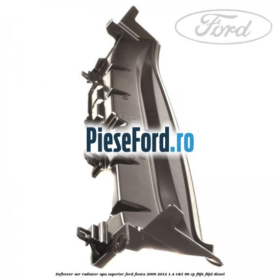 Deflector aer radiator apa superior Ford Fiesta 2008-2012 1.4 TDCi 68 cp F6JB, F6JD diesel