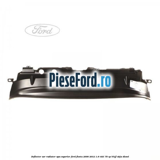 Deflector aer radiator apa superior Ford Fiesta 2008-2012 1.6 TDCi 75 cp HHJF, UBJA diesel