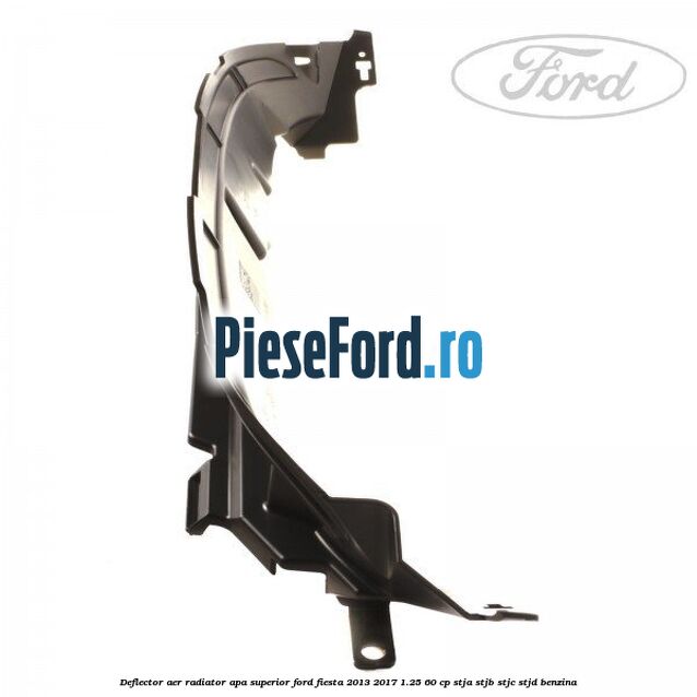Deflector aer radiator apa superior Ford Fiesta 2013-2017 1.25 60 cp STJA, STJB, STJC, STJD benzina