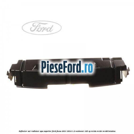 Deflector aer radiator apa superior Ford Focus 2011-2014 1.0 EcoBoost 125 cp M1DA, M1DC, M1DD benzina