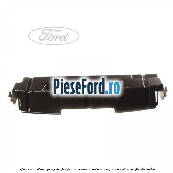 Deflector aer radiator apa superior Ford Focus 2014-2018 1.0 EcoBoost 100 cp M2DA, M2DB, M2DC, SFDA, SFDB benzina