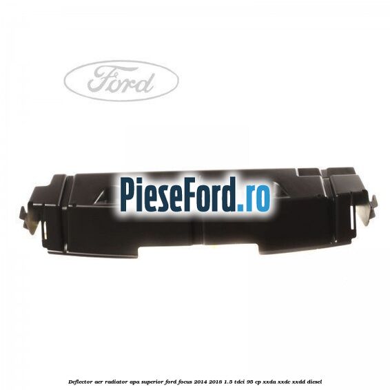 Deflector aer radiator apa superior Ford Focus 2014-2018 1.5 TDCi 95 cp XXDA, XXDC, XXDD diesel