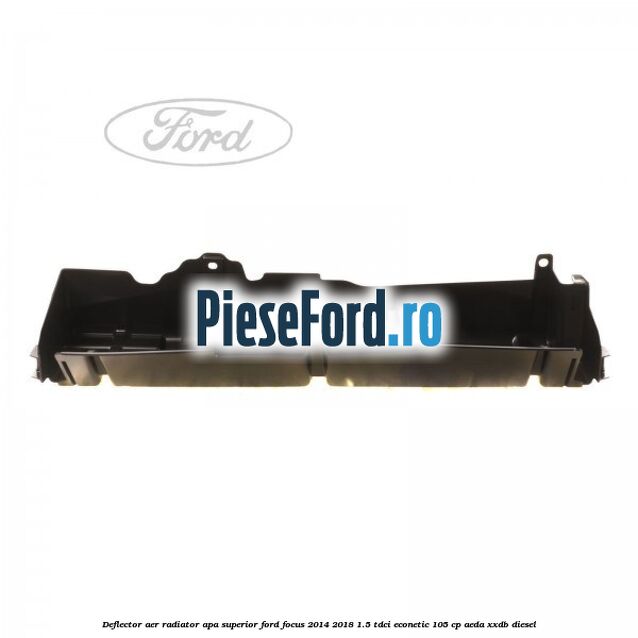 Deflector aer radiator apa superior Ford Focus 2014-2018 1.5 TDCi ECOnetic 105 cp AEDA, XXDB diesel
