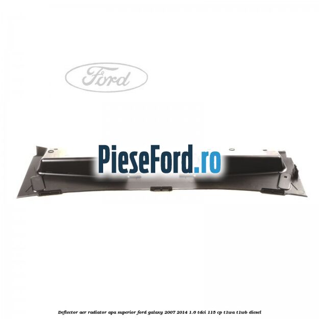 Deflector aer radiator apa superior Ford Galaxy 2007-2014 1.6 TDCi 115 cp T1WA, T1WB diesel