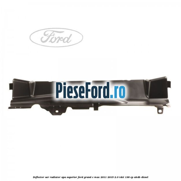 Deflector aer radiator apa superior Ford Grand C-Max 2011-2015 2.0 TDCi 136 cp UKDB diesel