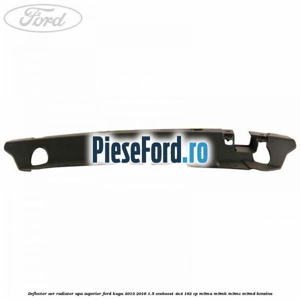 Deflector aer radiator apa superior Ford Kuga 2013-2016 1.5 EcoBoost 4x4 182 cp M9MA, M9MB, M9MC, M9MD benzina