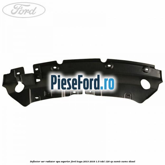 Deflector aer radiator apa superior Ford Kuga 2013-2016 1.5 TDCi 120 cp XWMB, XWMC diesel