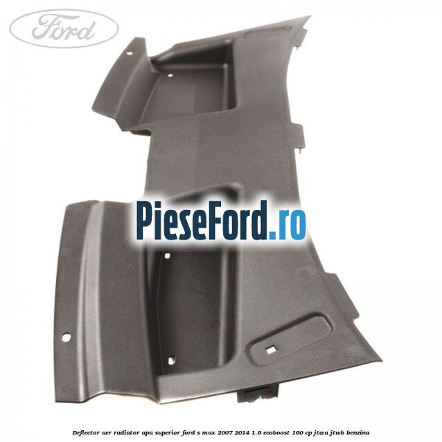 Deflector aer radiator apa superior Ford S-Max 2007-2014 1.6 EcoBoost 160 cp JTWA, JTWB benzina