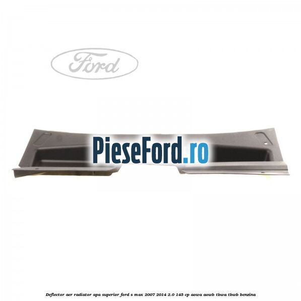 Deflector aer radiator apa superior Ford S-Max 2007-2014 2.0 145 cp AOWA, AOWB, TBWA, TBWB benzina