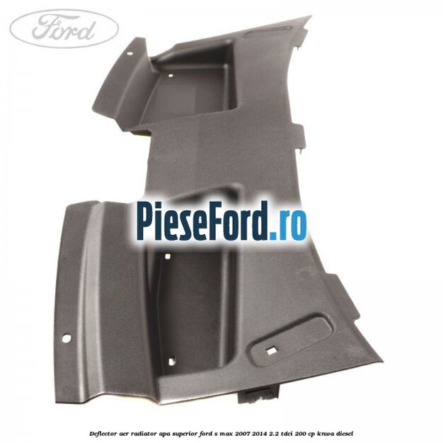 Deflector aer radiator apa superior Ford S-Max 2007-2014 2.2 TDCi 200 cp KNWA diesel