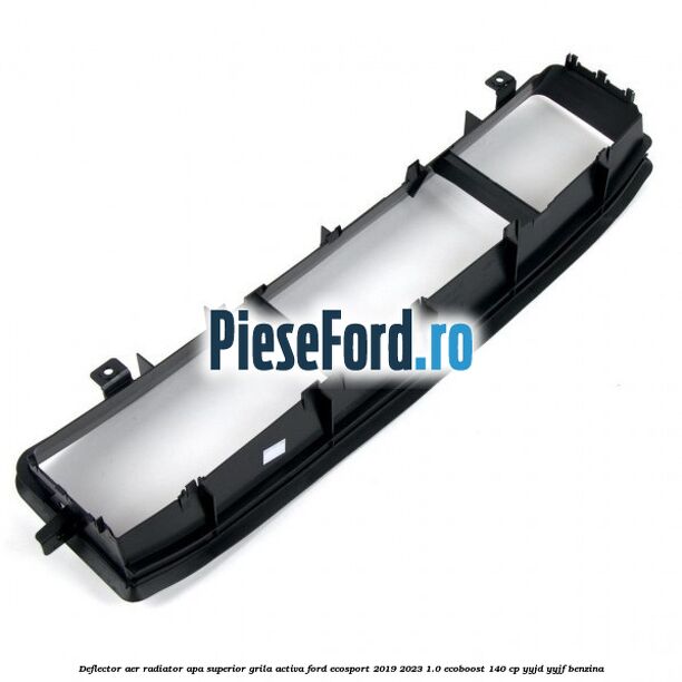 Deflector aer radiator apa superior grila activa Ford EcoSport 2019-2023 1.0 EcoBoost 140 cp YYJD, YYJF benzina