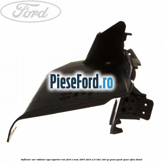 Deflector aer radiator apa superior mic Ford S-Max 2007-2014 2.0 TDCi 140 cp QXWA, QXWB, QXWC, UFWA diesel