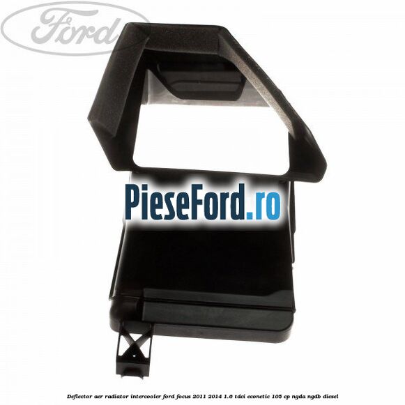 Deflector aer radiator intercooler Ford Focus 2011-2014 1.6 TDCi ECOnetic 105 cp NGDA, NGDB diesel