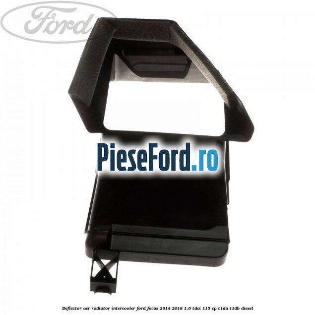 Deflector aer radiator intercooler Ford Focus 2014-2018 1.6 TDCi 115 cp Deflector aer radiator intercooler Ford Focus 2014-2018 1.6 TDCi 115 cp T1DA, T1DB diesel