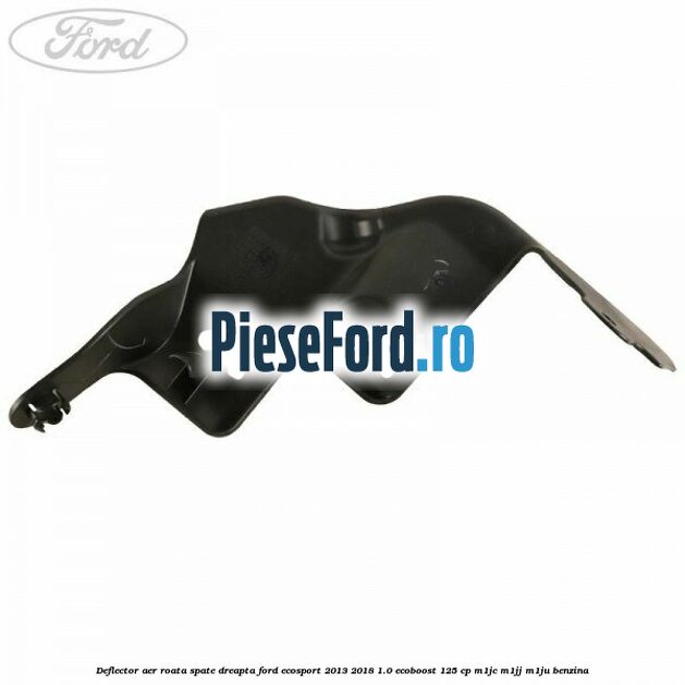 Deflector aer roata spate dreapta Ford EcoSport 2013-2018 1.0 EcoBoost 125 cp M1JC, M1JJ, M1JU benzina