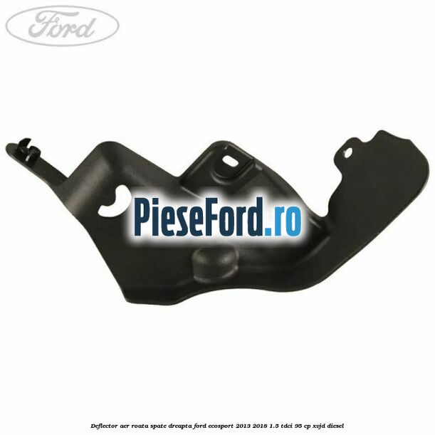 Deflector aer roata spate dreapta Ford EcoSport 2013-2018 1.5 TDCi 95 cp Deflector aer roata spate dreapta Ford EcoSport 2013-2018 1.5 TDCi 95 cp XVJD diesel